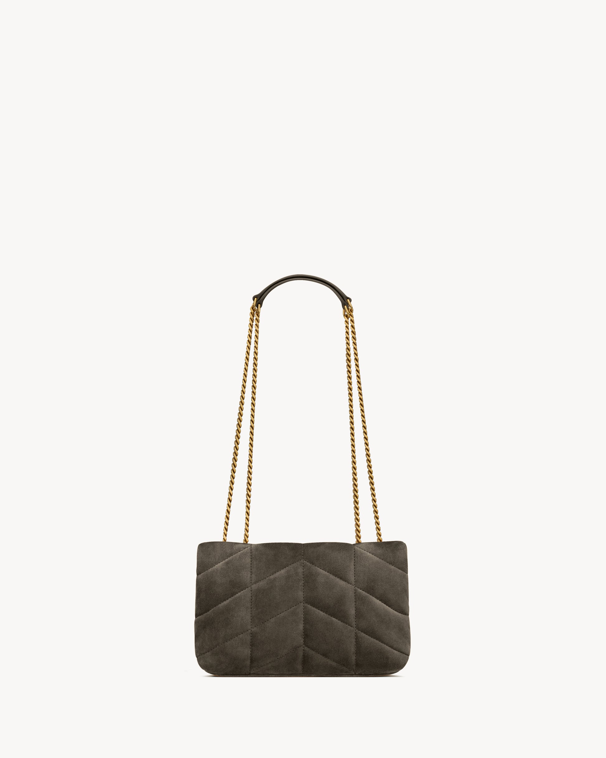 Toy PUFFER in suede