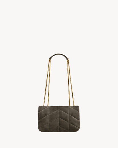 Toy PUFFER in suede