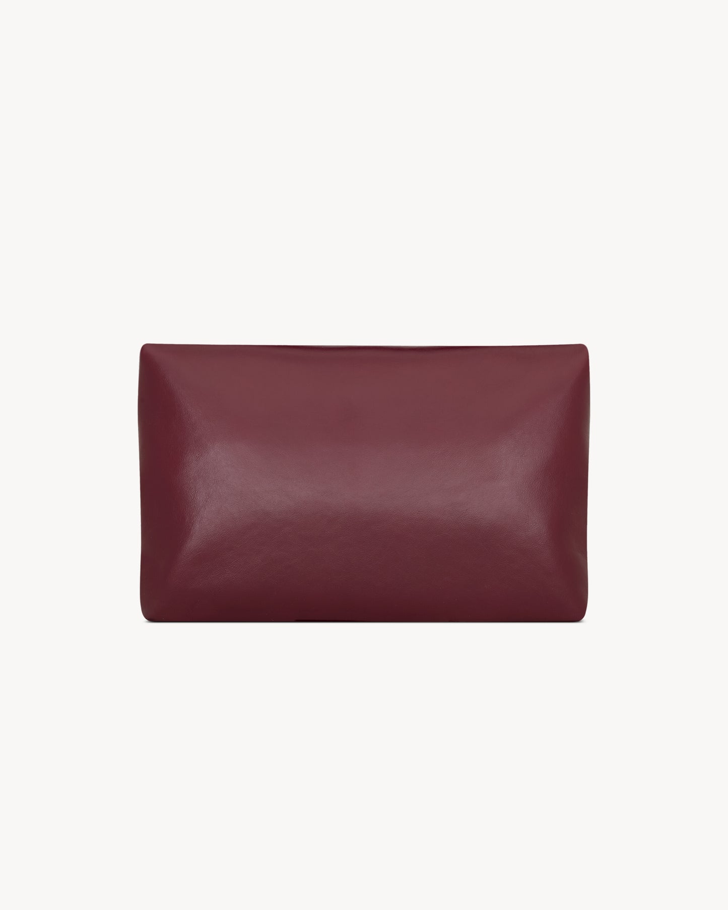 CASSANDRE large envelope pouch in shiny leather