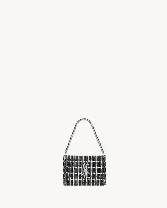 micro EVENING bag in crystals