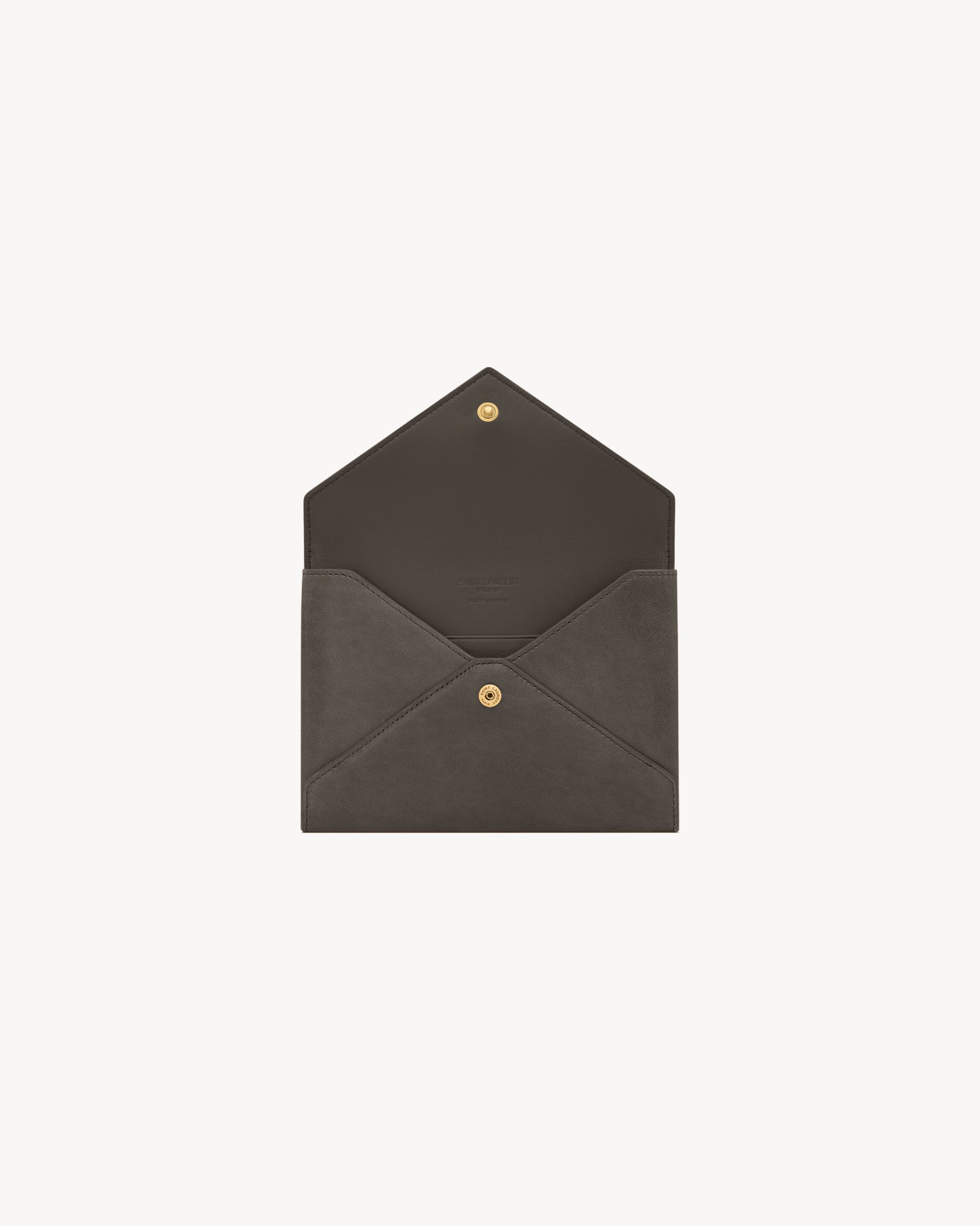 LETTER passport case in leather