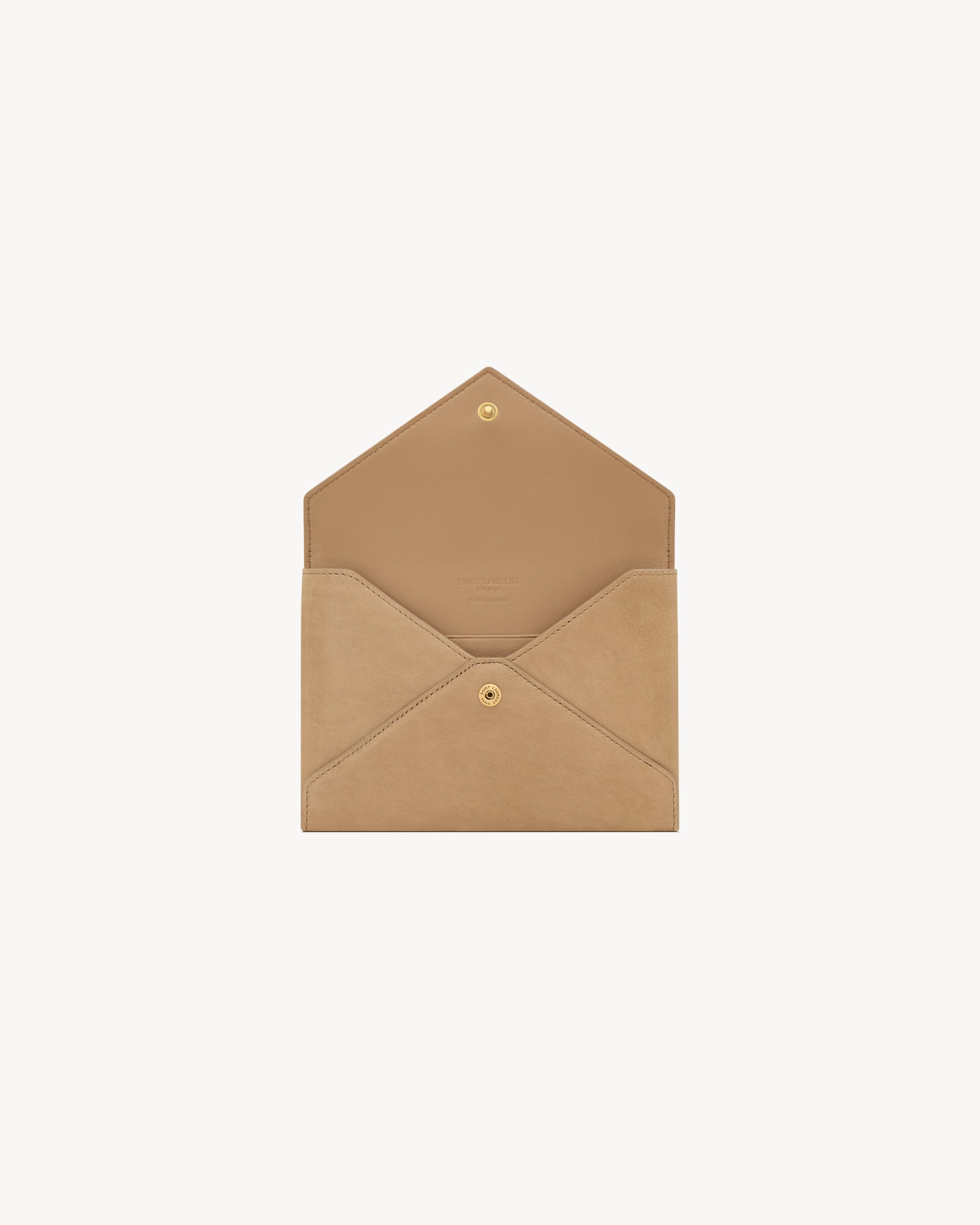 LETTER passport case in leather