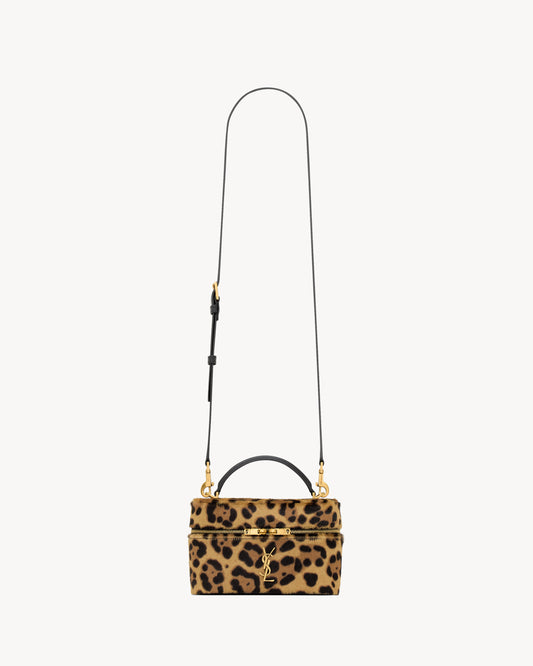 GABY vanity in pony hair leather