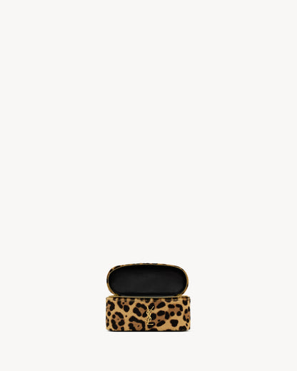 GABY vanity in pony hair leather