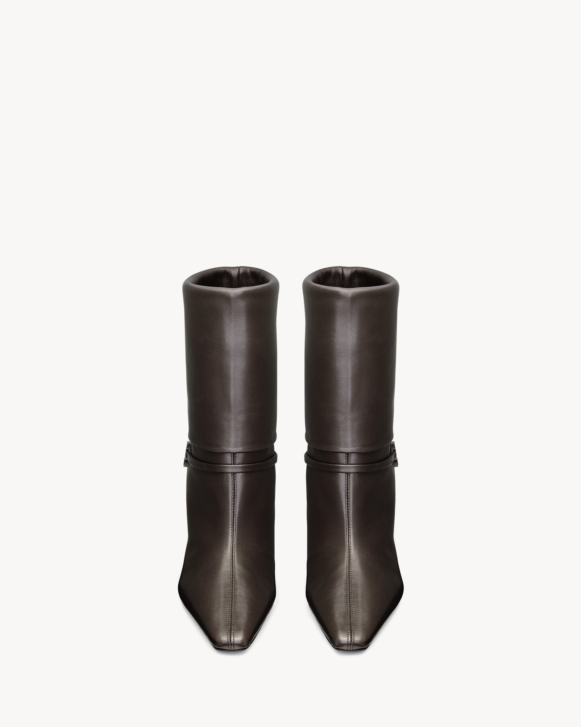 NIKI booties in smooth leather