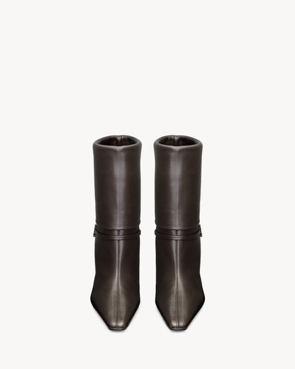 NIKI booties in smooth leather