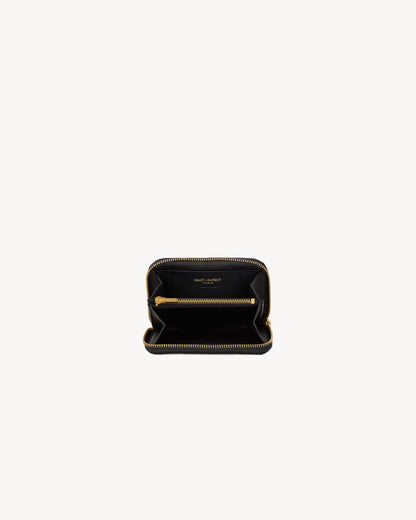 CASSANDRE MATELASSÉ coin card wallet in lambskin