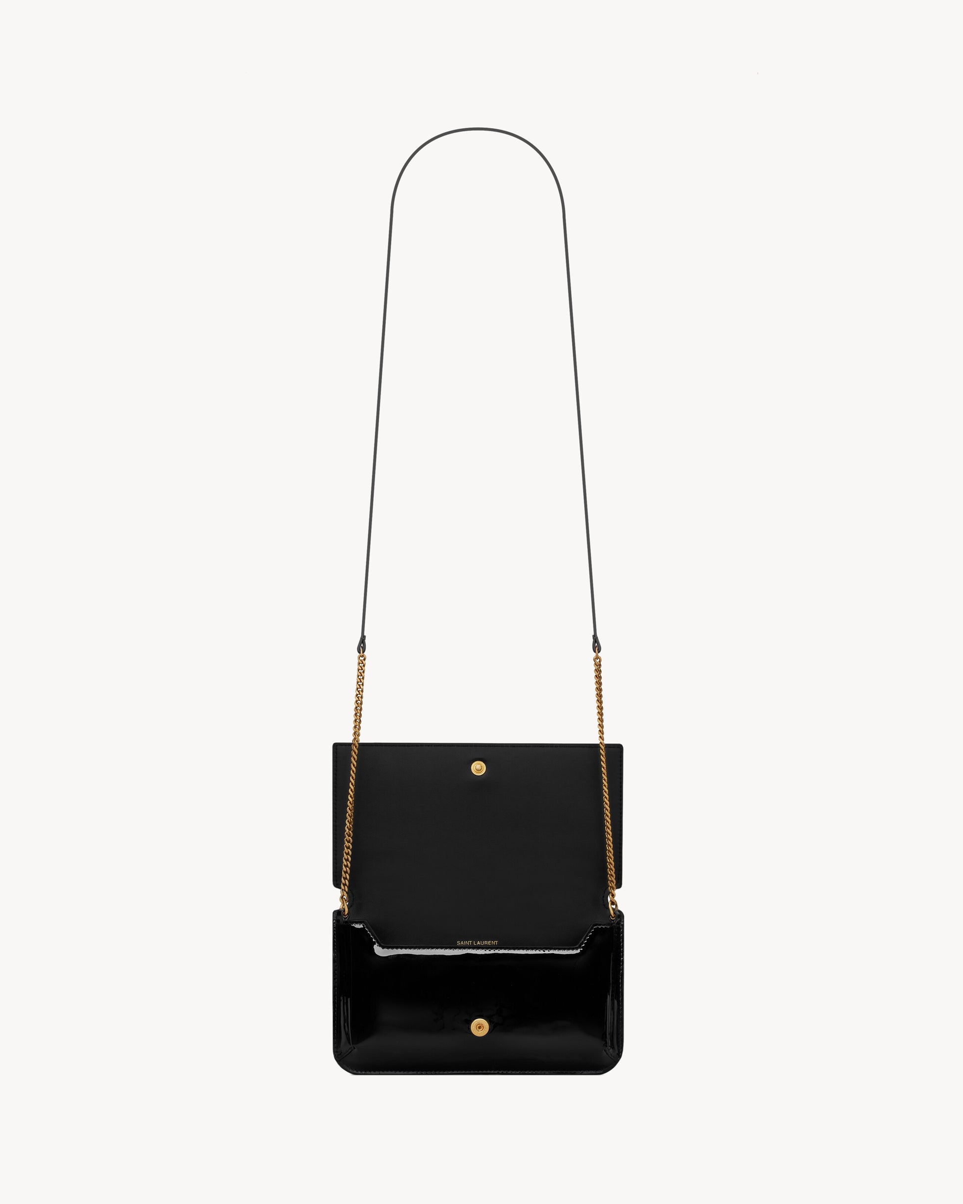 CASSANDRE phone holder IN PATENT LEATHER