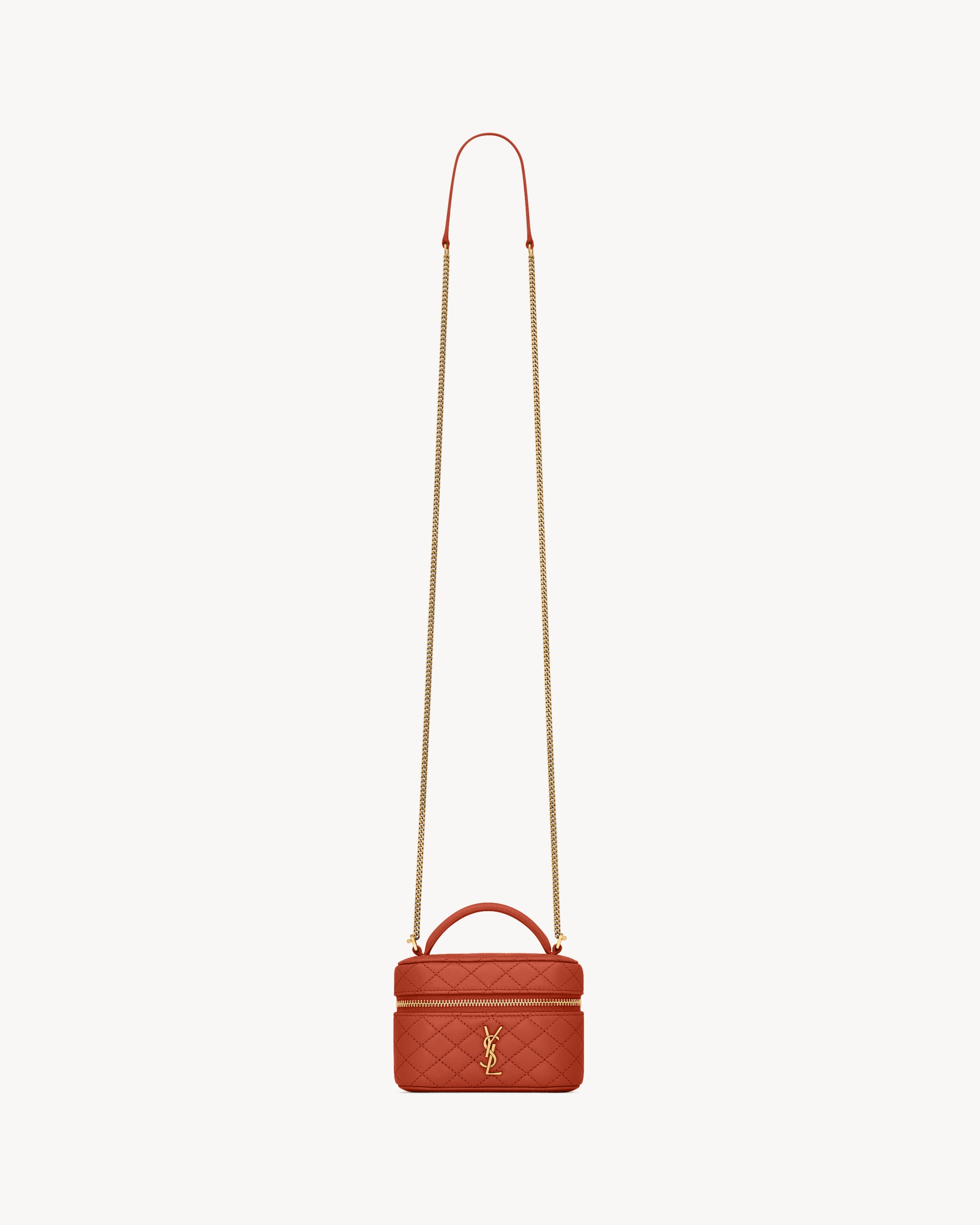 GABY micro vanity bag in lambskin
