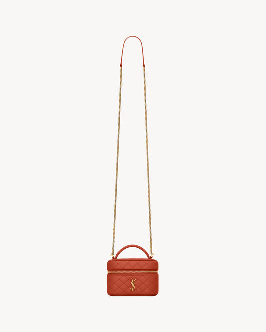 GABY micro vanity bag in lambskin