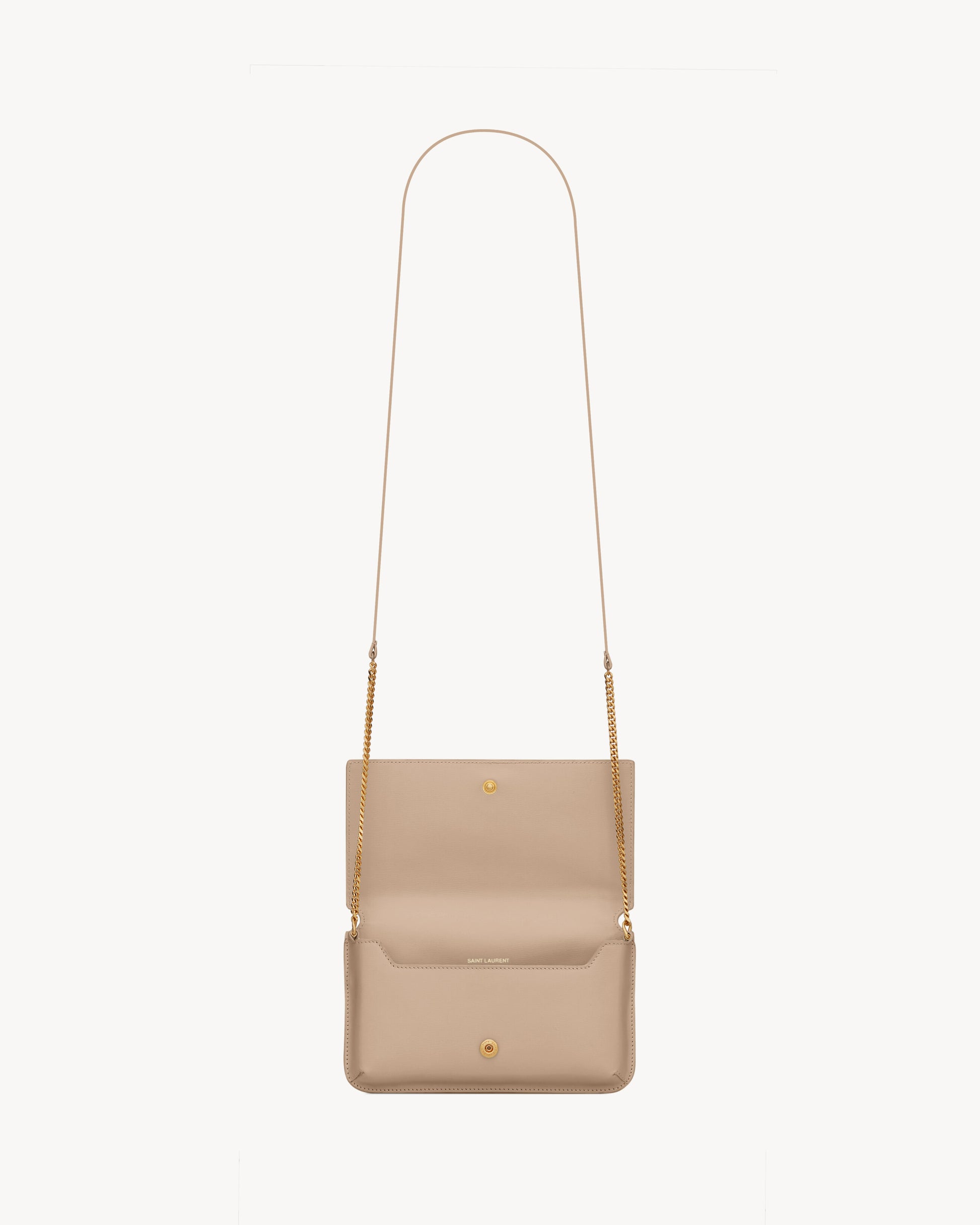CASSANDRE phone holder in smooth leather