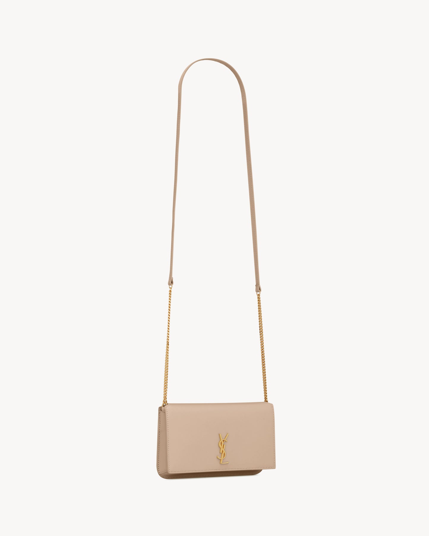 CASSANDRE phone holder in smooth leather
