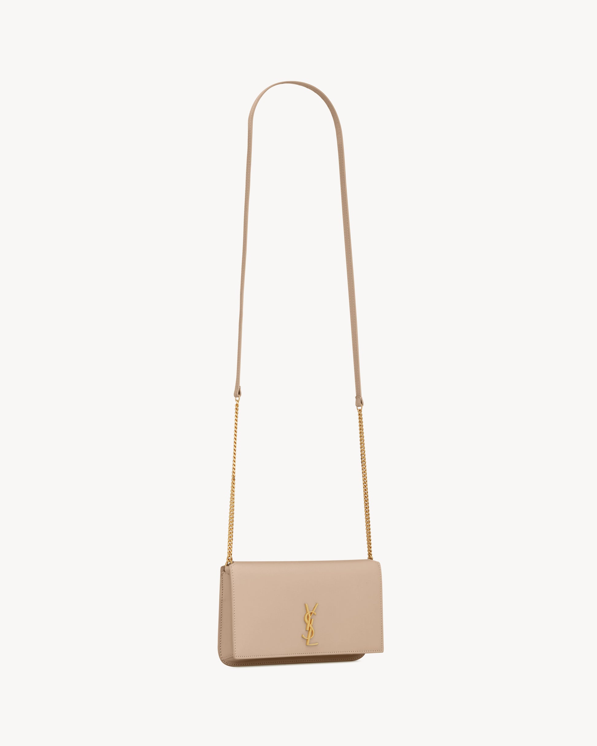CASSANDRE phone holder in smooth leather