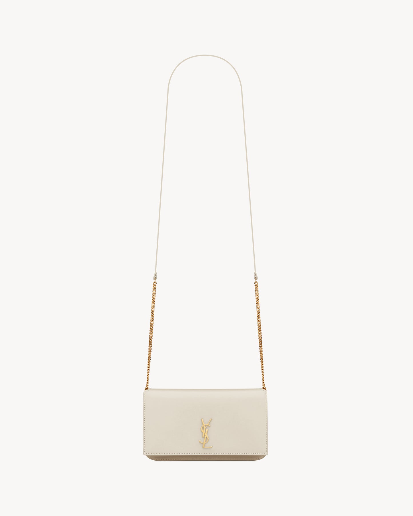 CASSANDRE phone holder in smooth leather