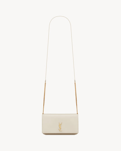 CASSANDRE phone holder in smooth leather