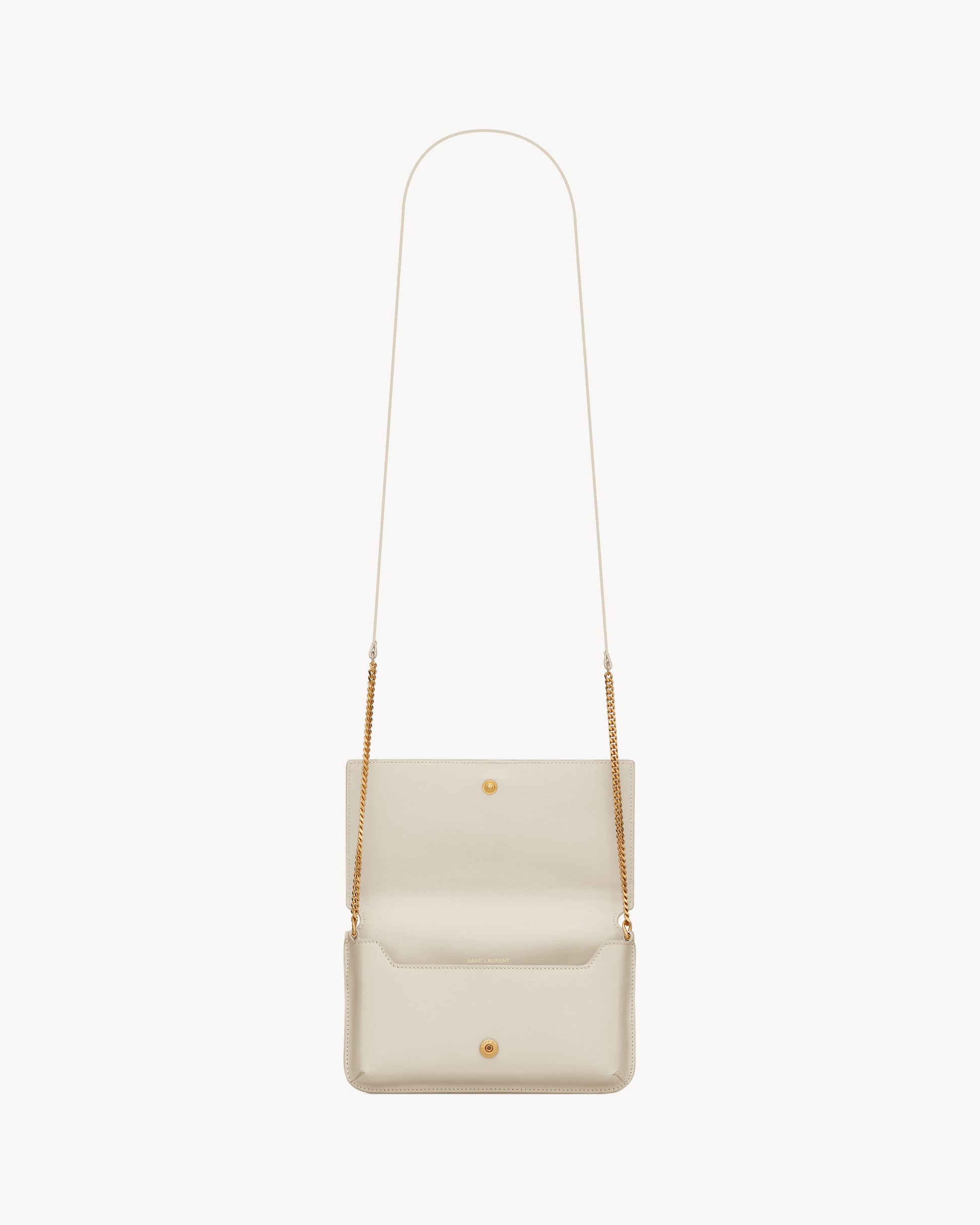 CASSANDRE phone holder in smooth leather
