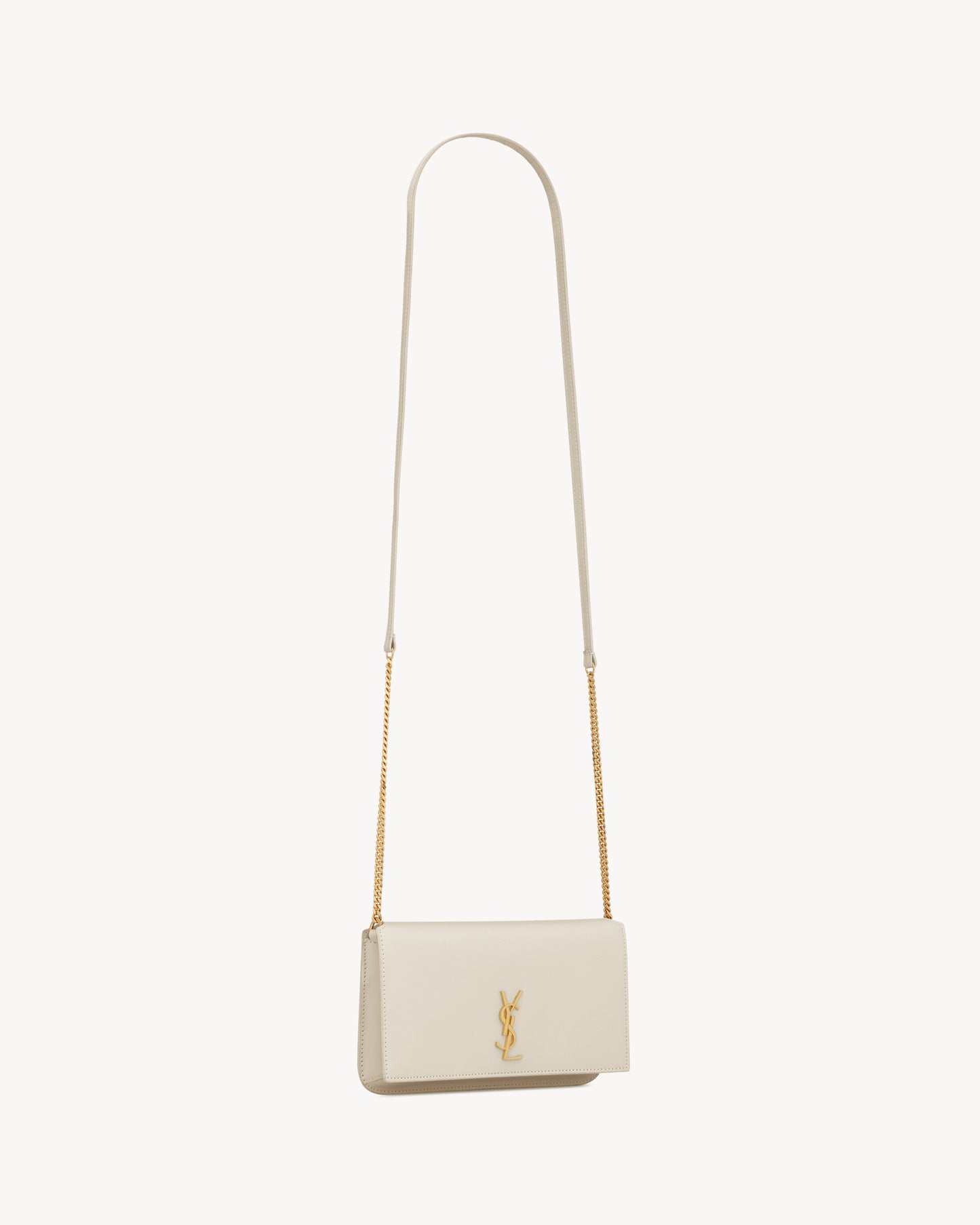 CASSANDRE phone holder in smooth leather