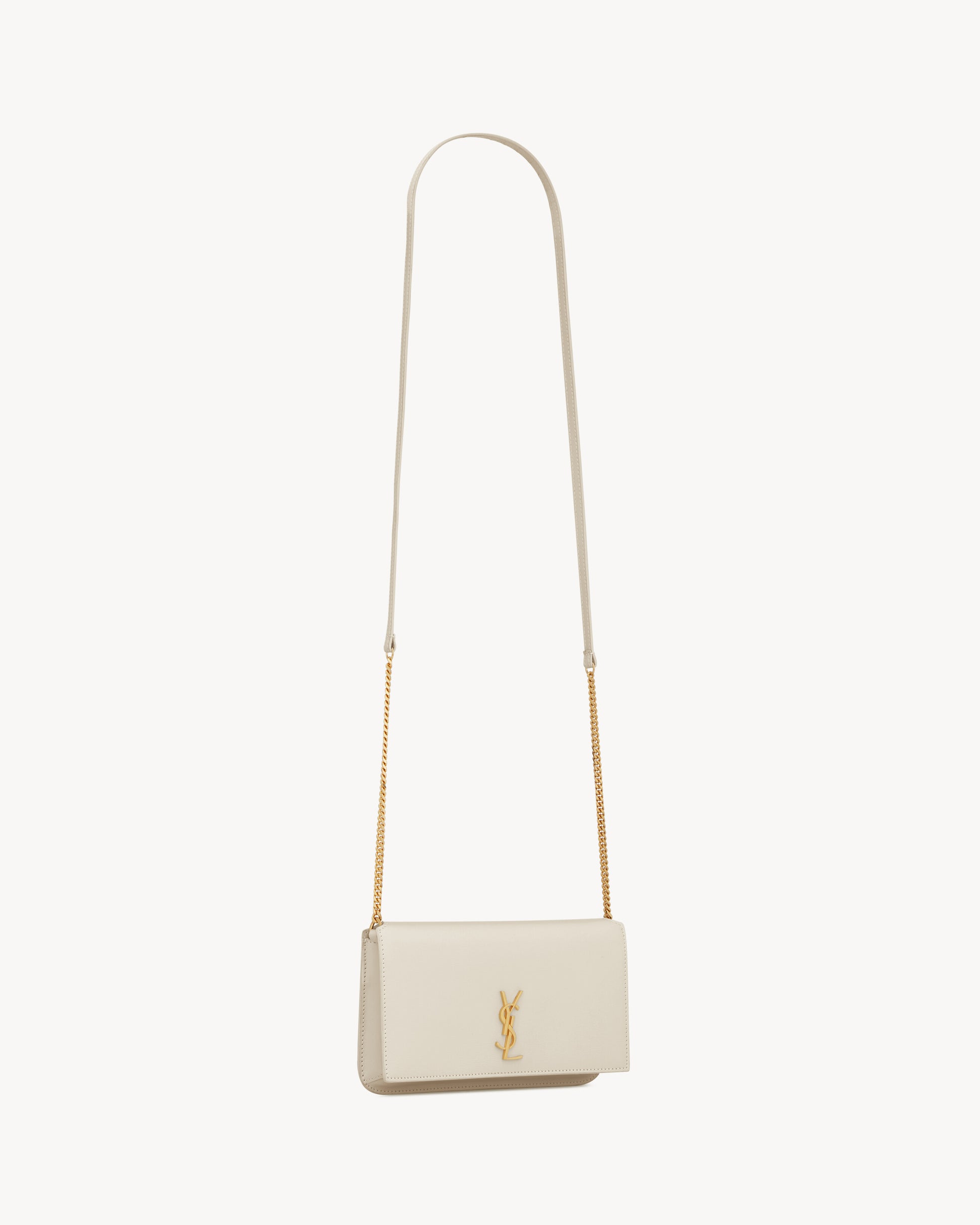 CASSANDRE phone holder in smooth leather