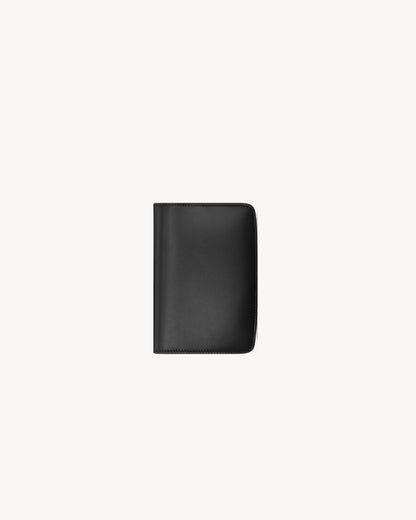 VOLTAIRE passport case in BOX SAINT LAURENT
