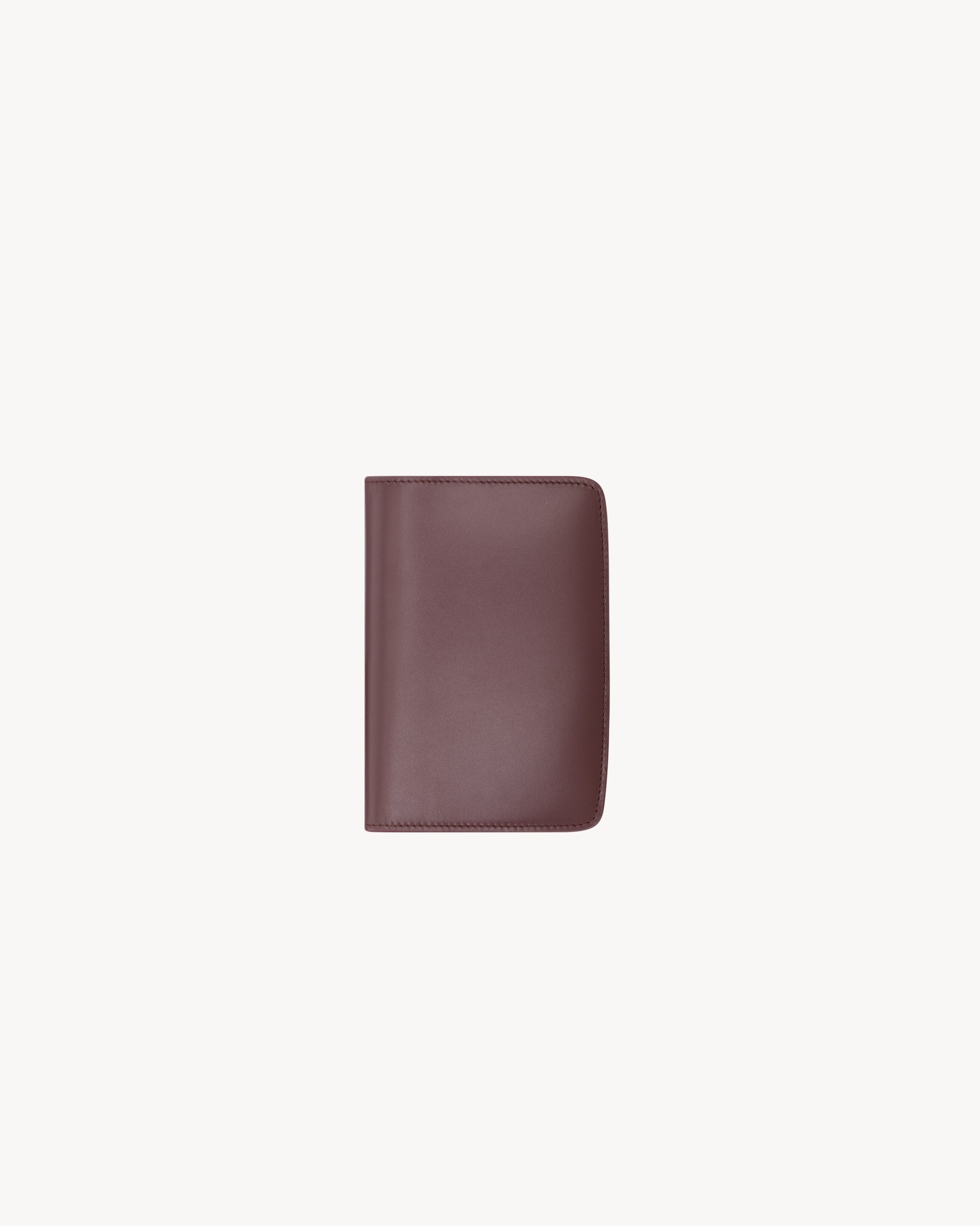 VOLTAIRE passport case in BOX SAINT LAURENT