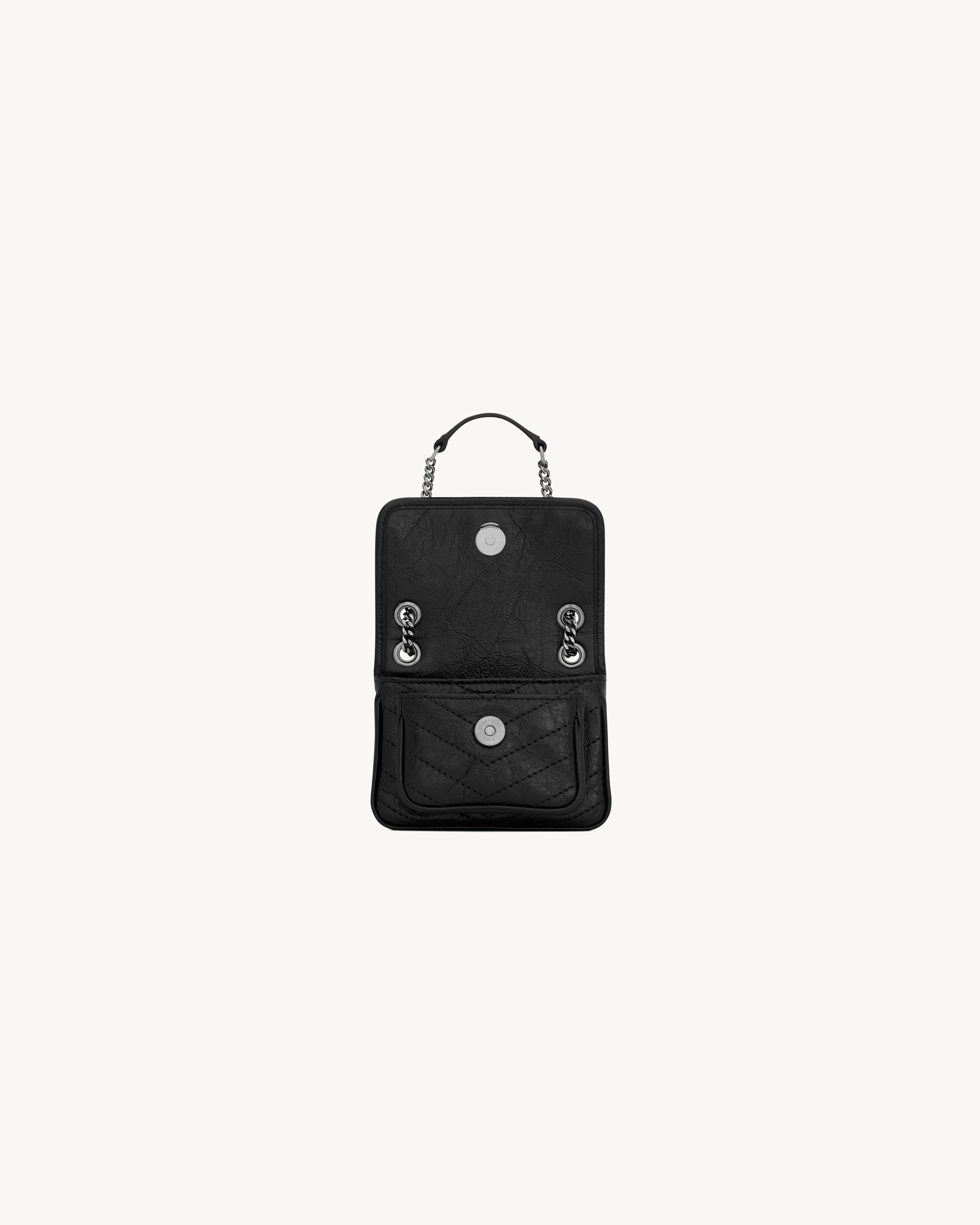 NIKI micro bag in leather