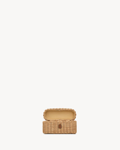 GABY vanity bag in osier