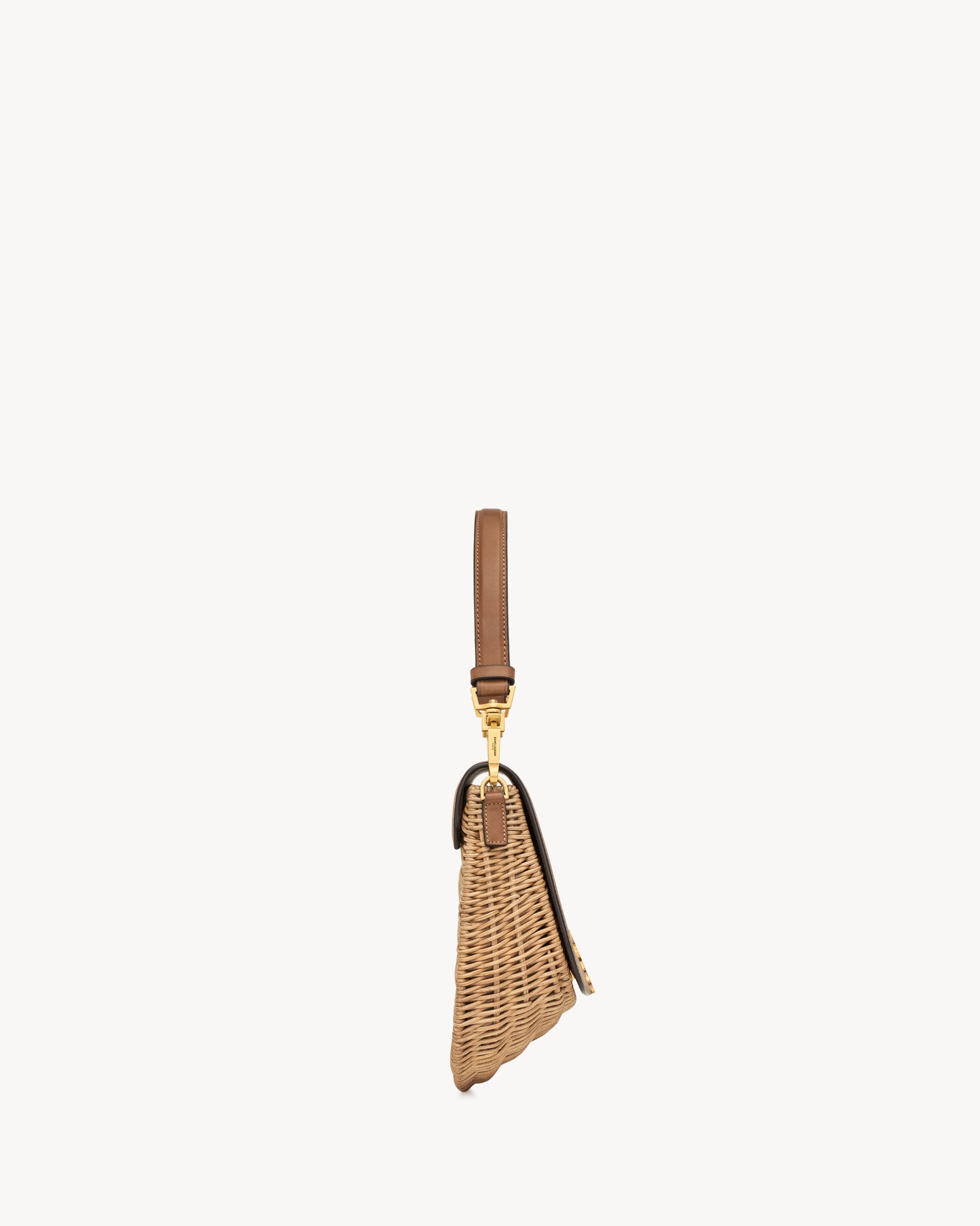 MINI VOLTAIRE top handle bag in osier