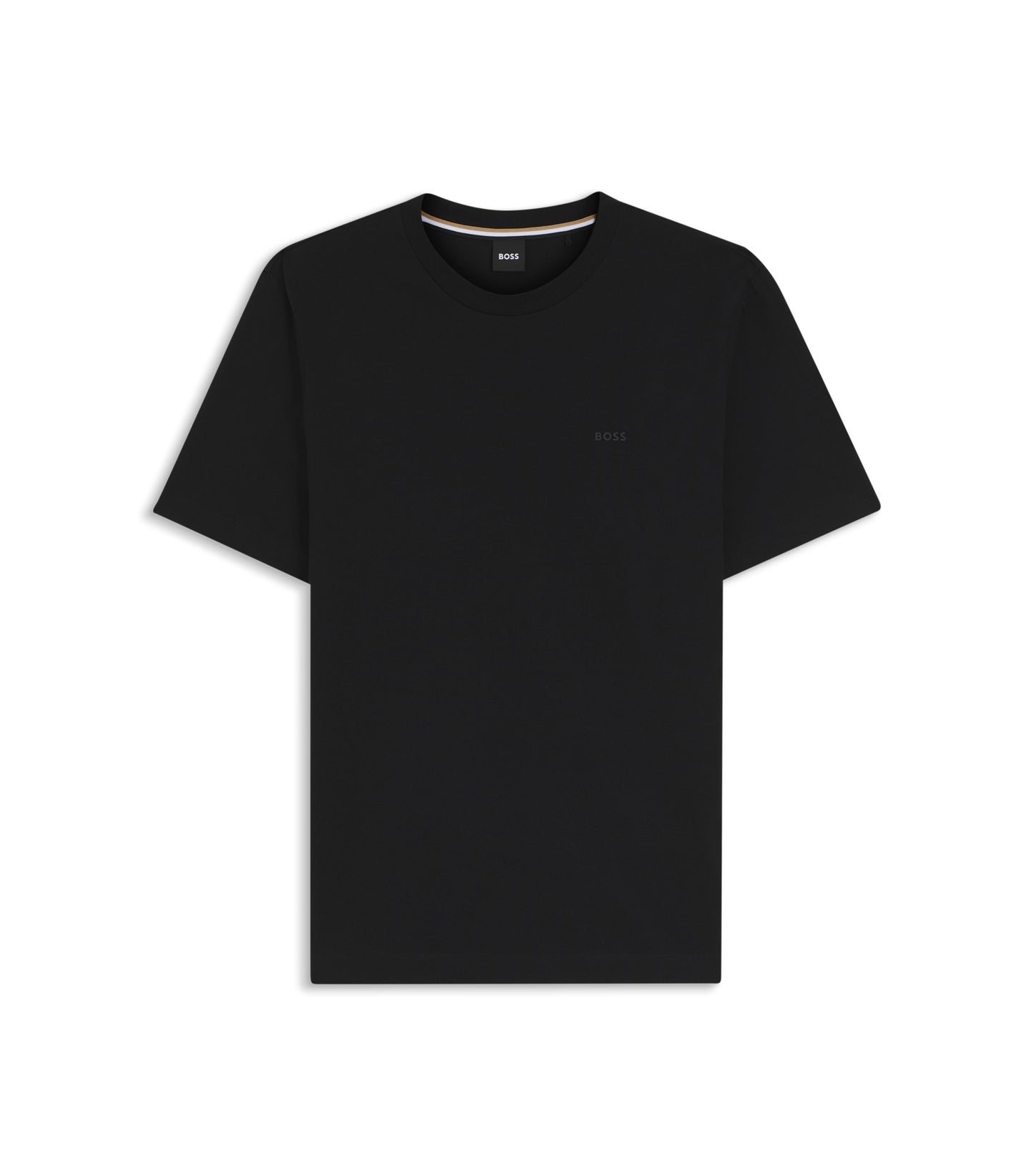 Cotton-jersey T-shirt with logo detail