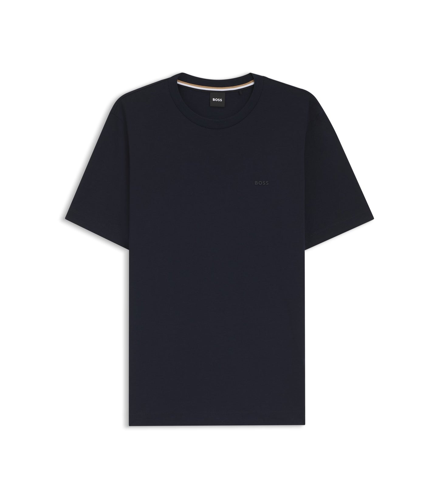 Cotton-jersey T-shirt with logo detail