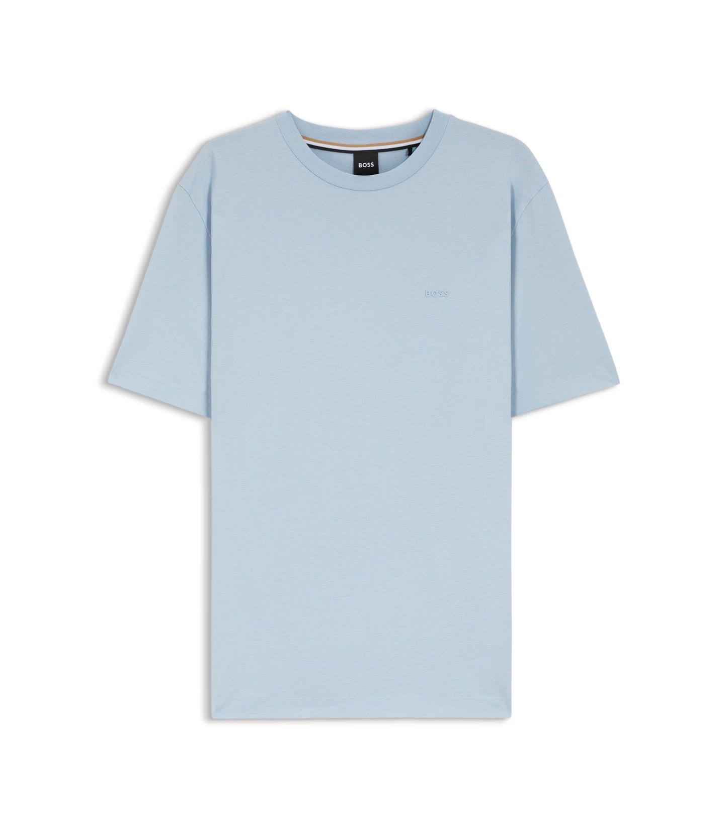 Cotton-jersey T-shirt with logo detail