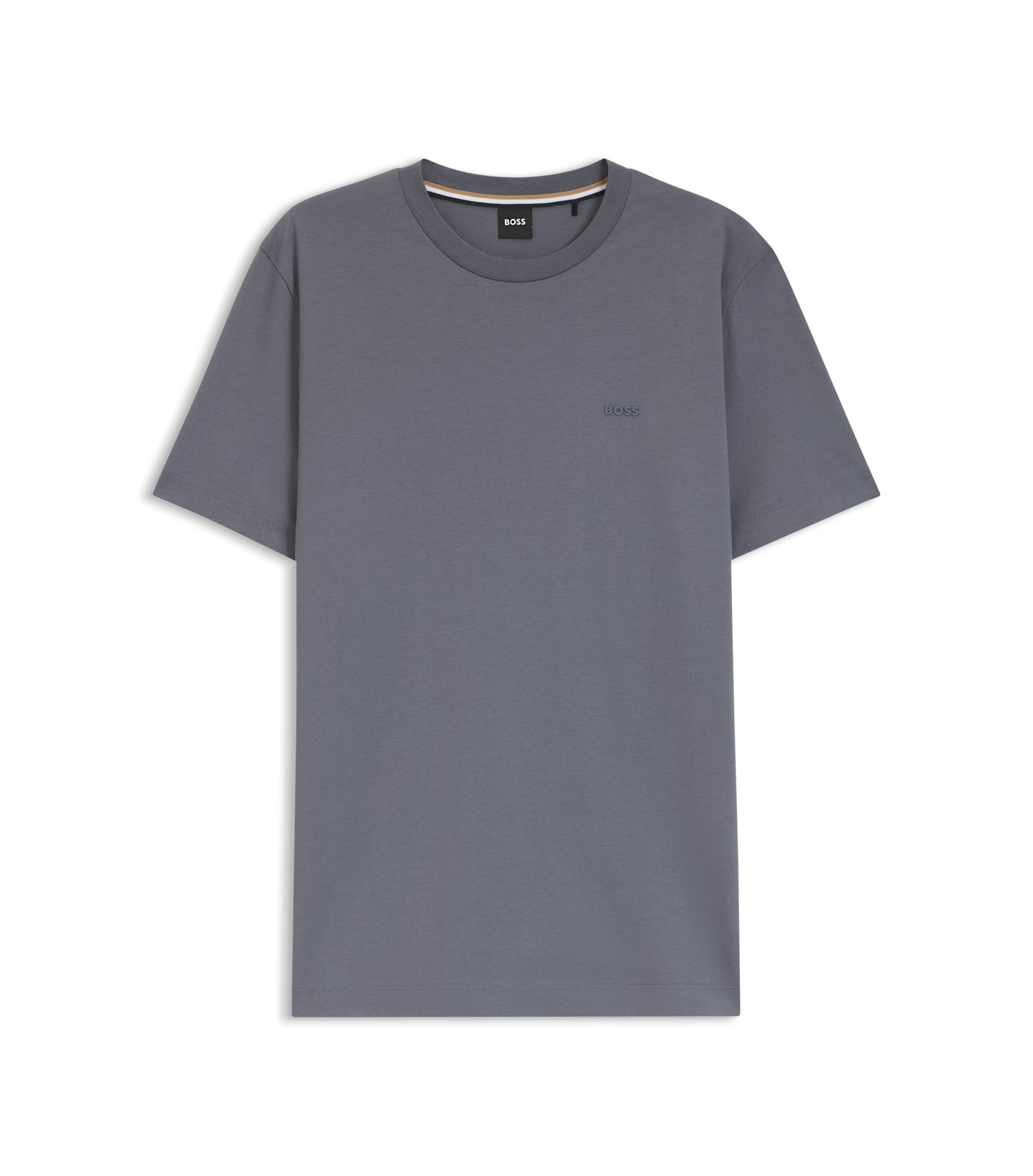Cotton-jersey T-shirt with logo detail