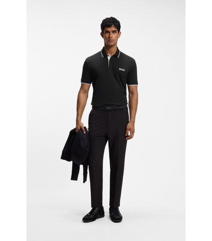 Active Paddy regular-fit polo shirt in quick-dry stretch piqué       