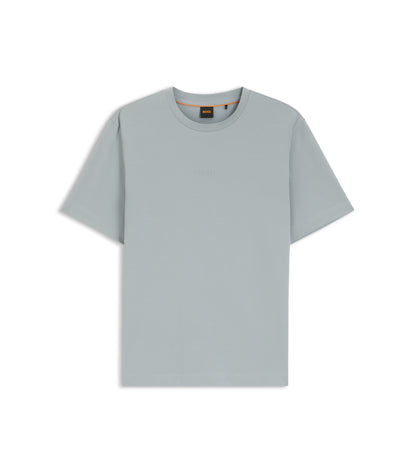 Relaxed-fit T-shirt with a layered logo print
