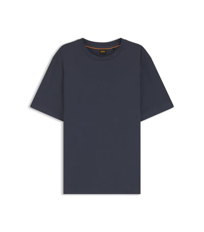 Relaxed-fit T-shirt with a layered logo print