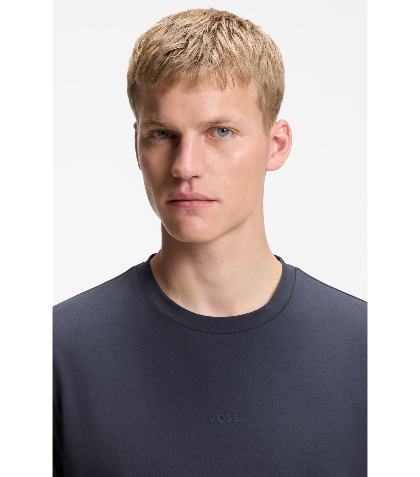 Relaxed-fit T-shirt with a layered logo print