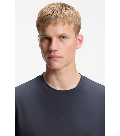 Relaxed-fit T-shirt with a layered logo print