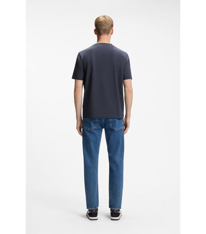 Relaxed-fit T-shirt with a layered logo print