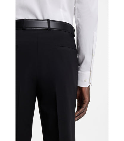 Extra-slim-fit shirt in stretch-cotton poplin