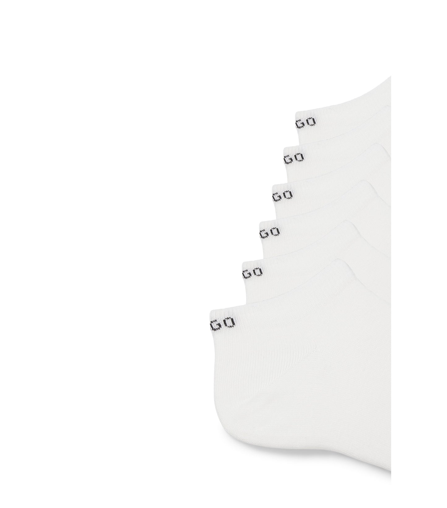 Six-pack of socks in a cotton blend