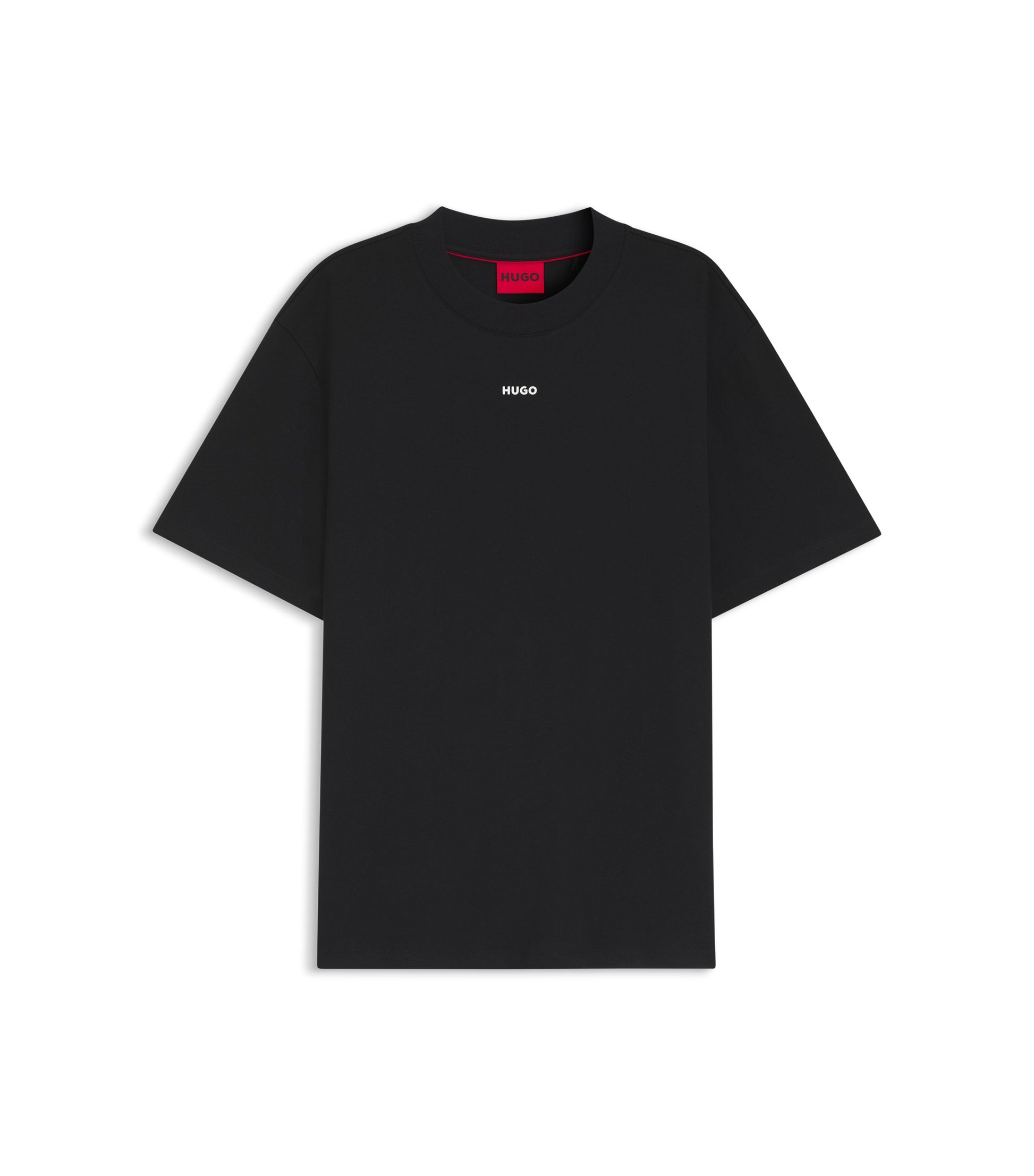 Relaxed-fit T-shirt with central logo detail
