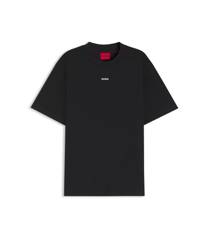 Relaxed-fit T-shirt with central logo detail