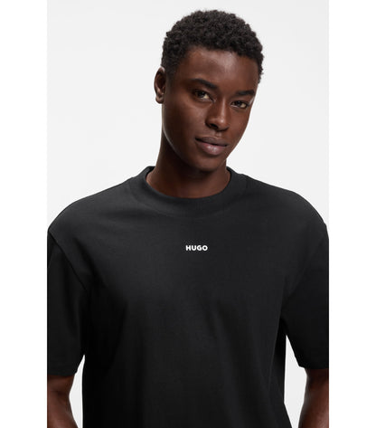 Relaxed-fit T-shirt with central logo detail