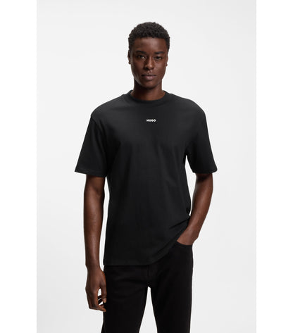 Relaxed-fit T-shirt with central logo detail