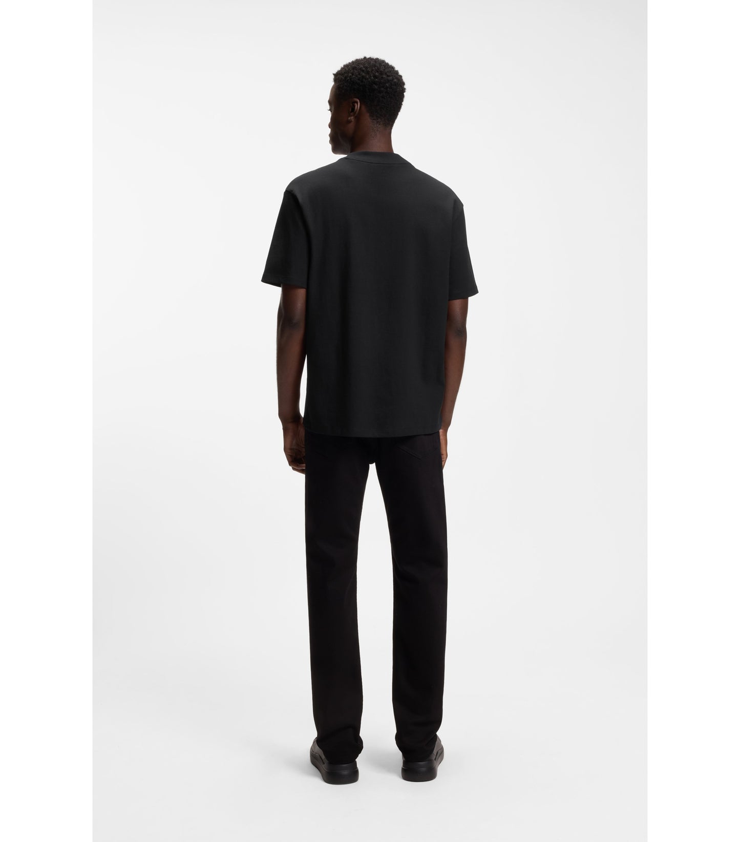 Relaxed-fit T-shirt with central logo detail
