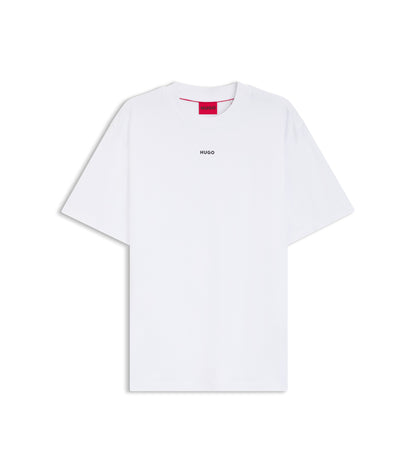 Relaxed-fit T-shirt with central logo detail