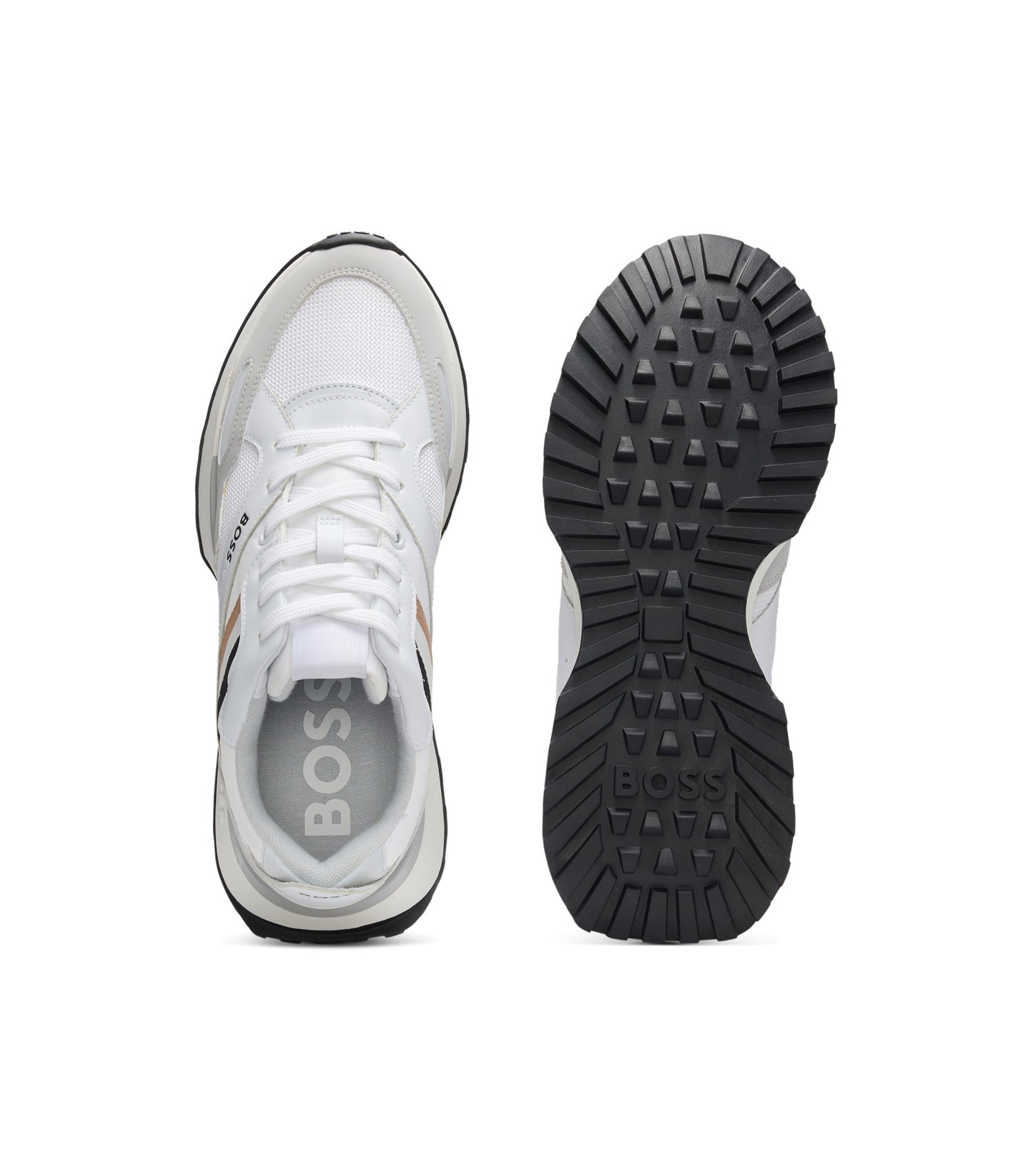 Running-style trainers with EVA-rubber outsole
