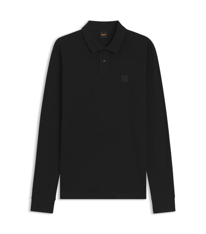 Slim-fit polo shirt in stretch-cotton piqué