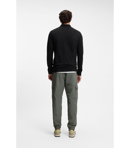 Slim-fit polo shirt in stretch-cotton piqué