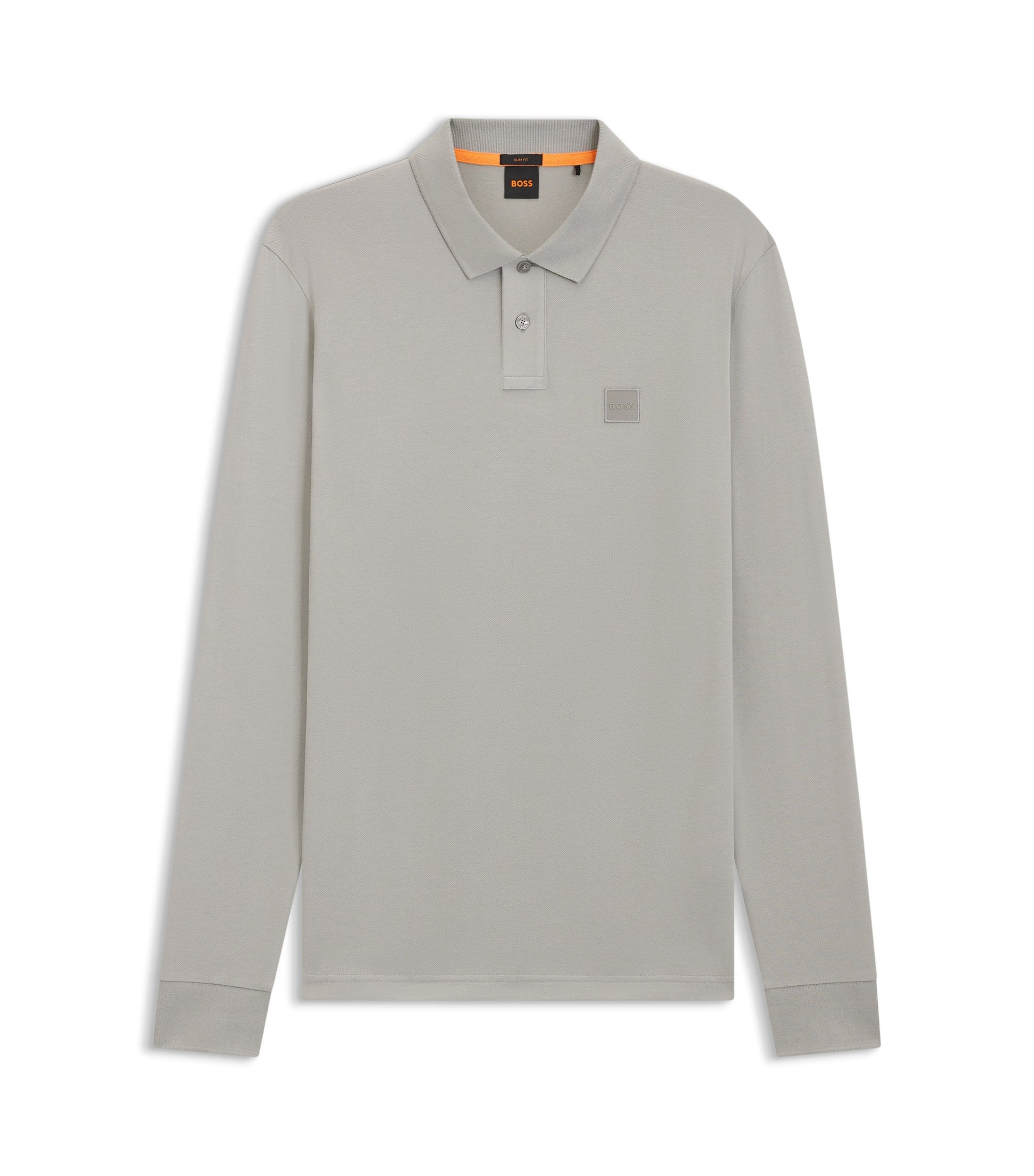 Slim-fit polo shirt in stretch-cotton piqué