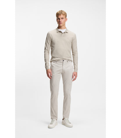 Slim-fit polo shirt in stretch-cotton piqué